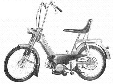 Zndapp-Schaltplan Typ 444-04 High Riser